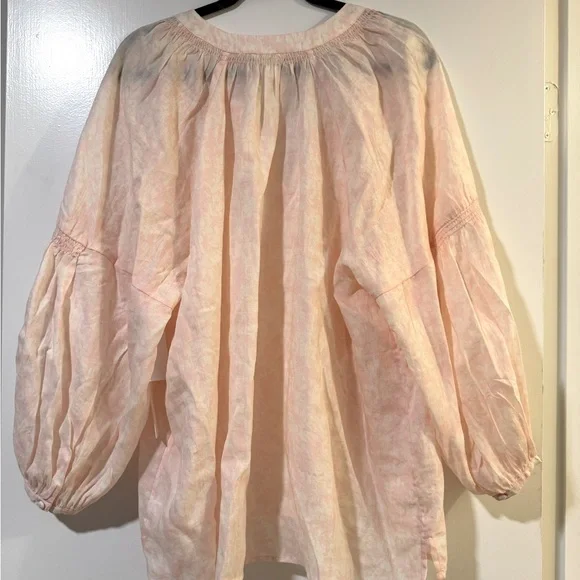 NWT Caslon Pink Oversized Blouse with Relaxed Long Sleeves 3x - Picture 9 of 9